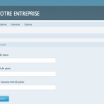 Page d'options