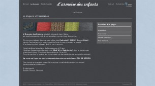 Page de présentation